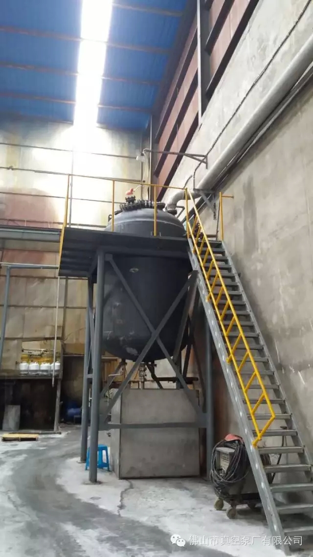 真空罐使用現(xiàn)場