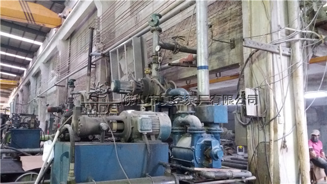 2BE1水環(huán)式真空泵人造石行業(yè)應用現(xiàn)場